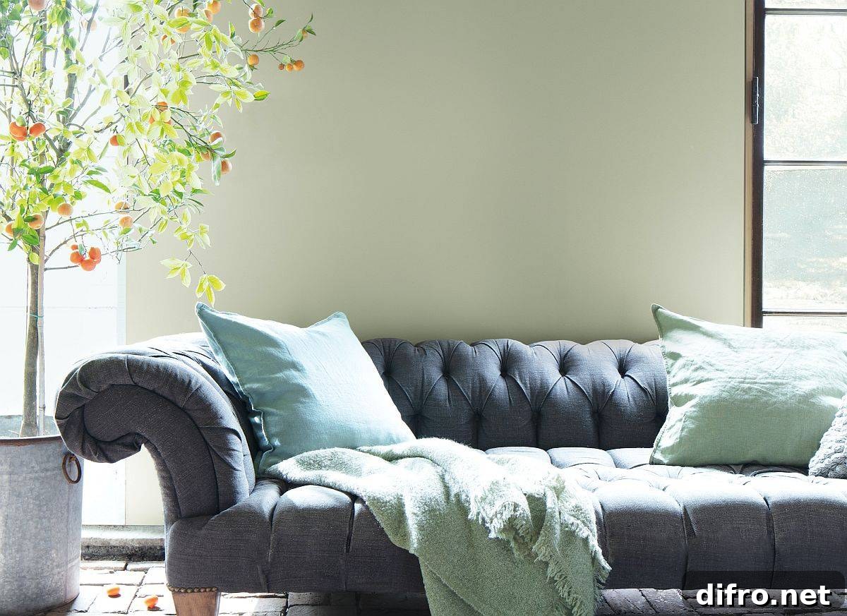 October Mist in a relaxing modern living room