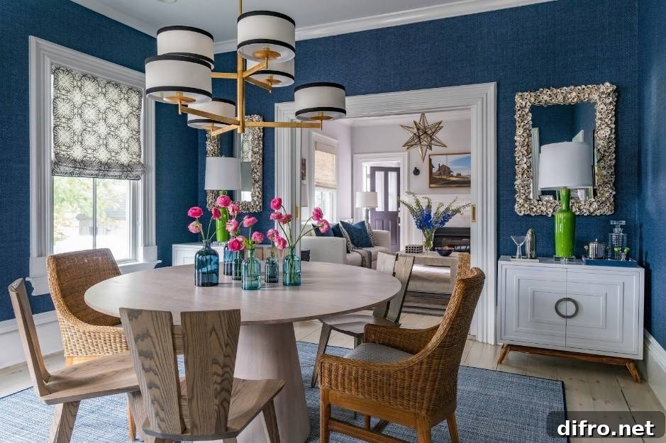 Blue Dining Room Inspiration