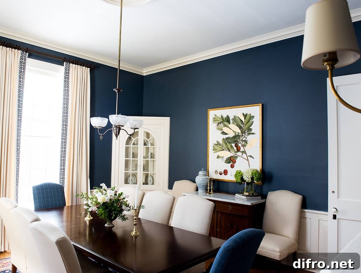 Blue Dining Room Inspiration