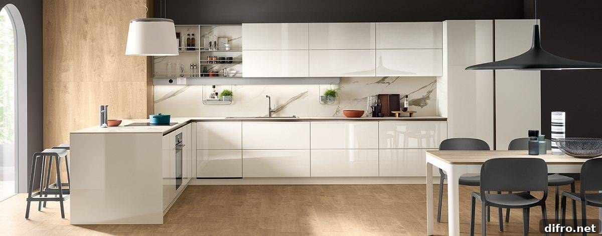 Dandy Plus composition options from Scavolini