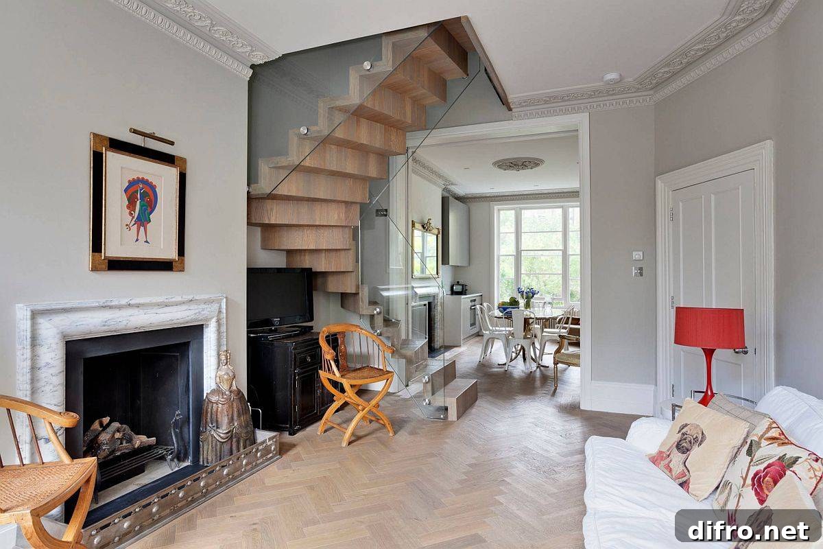 Open plan living works in different ways