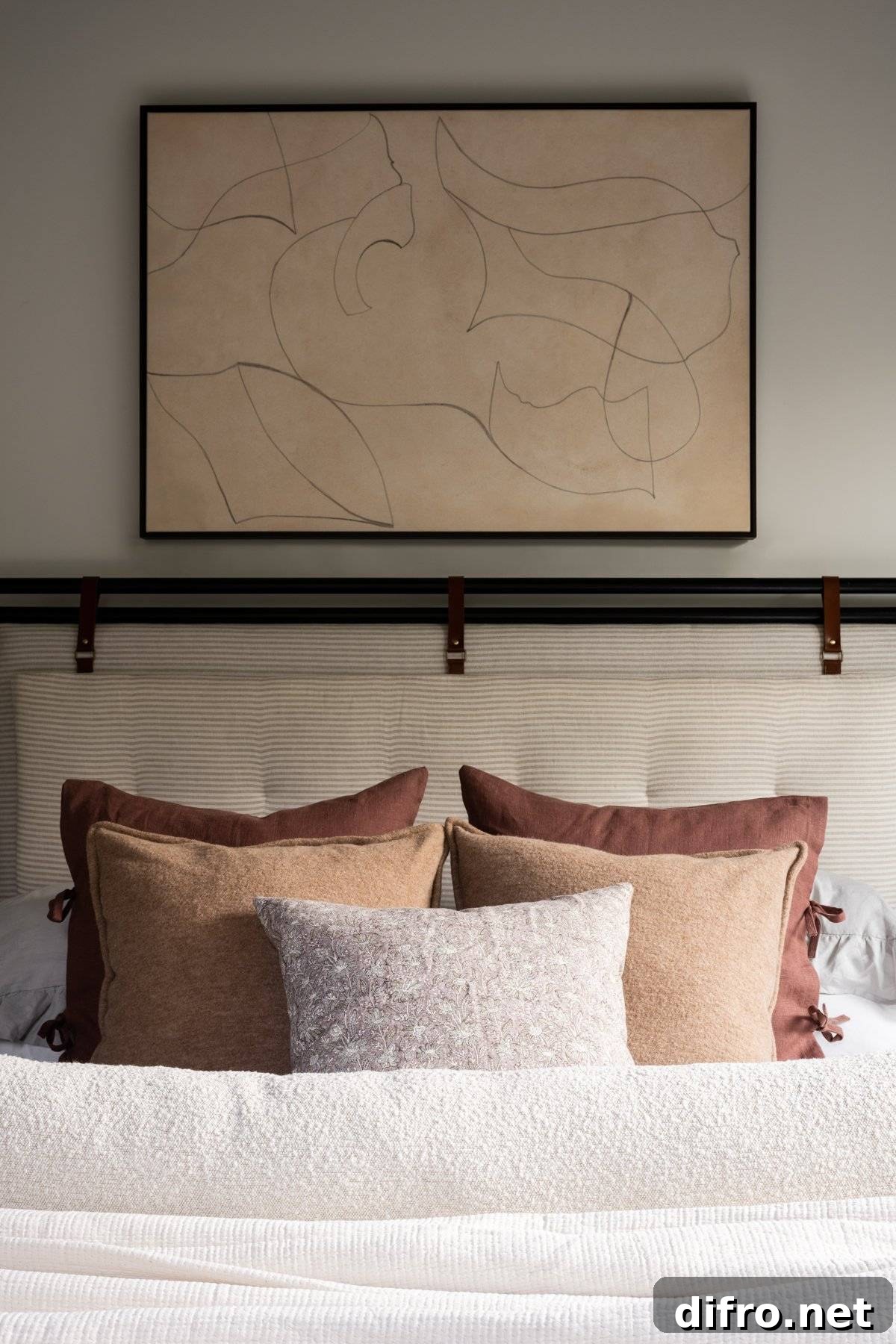 Calm print that promotes tranquility