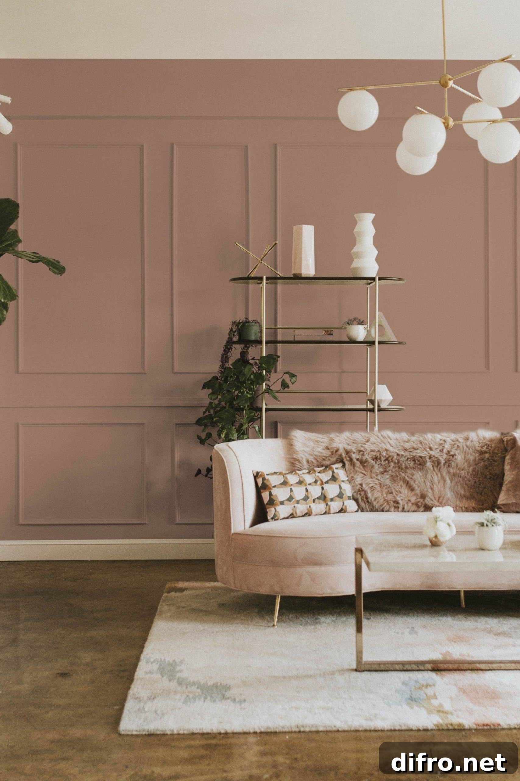 2022 Colors of the Year Revealed 11 Living room painted in Art and Craft creating an inviting atmosphere