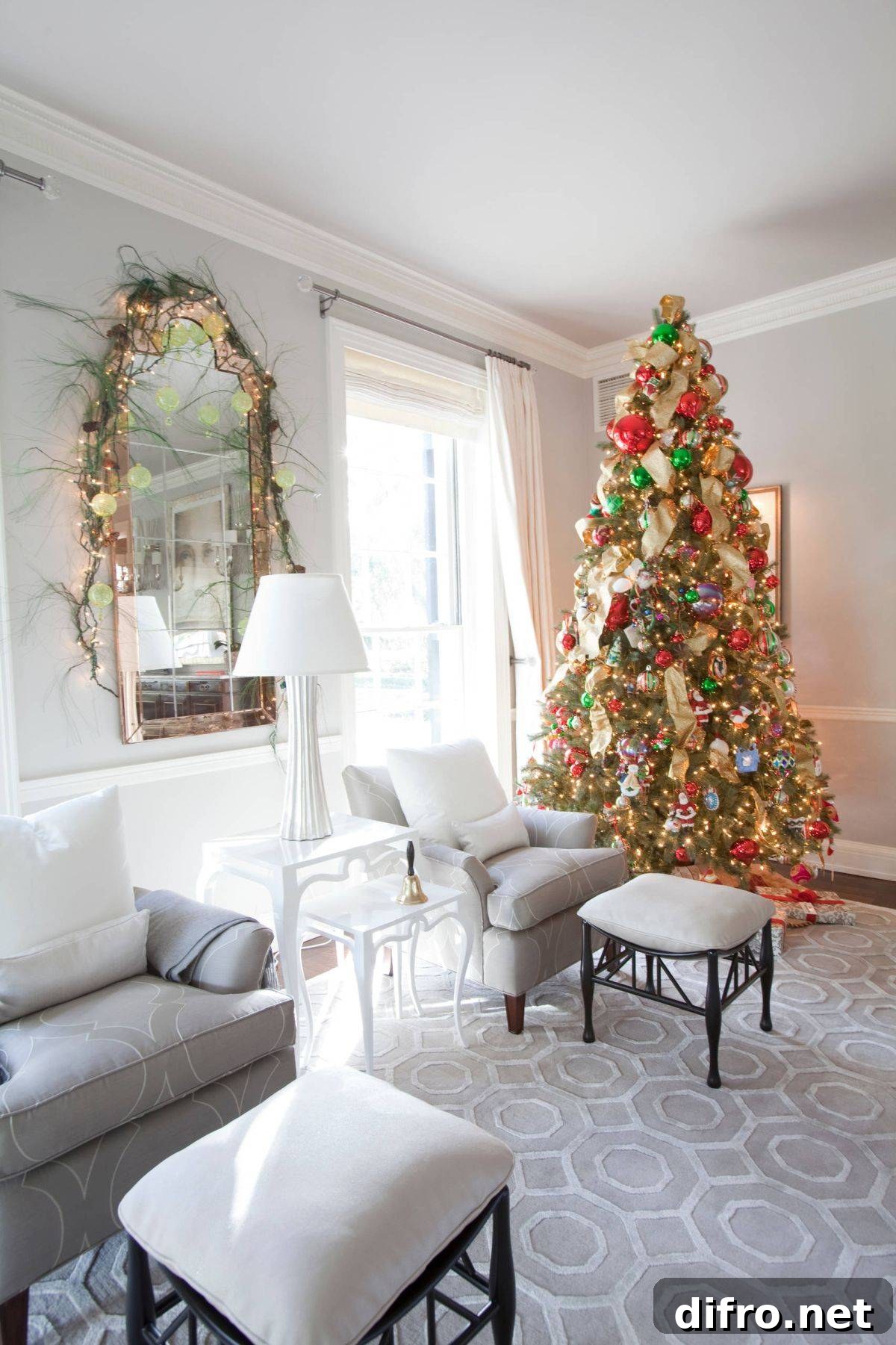 Proper watering and placement help keep the Christmas tree fresh longer