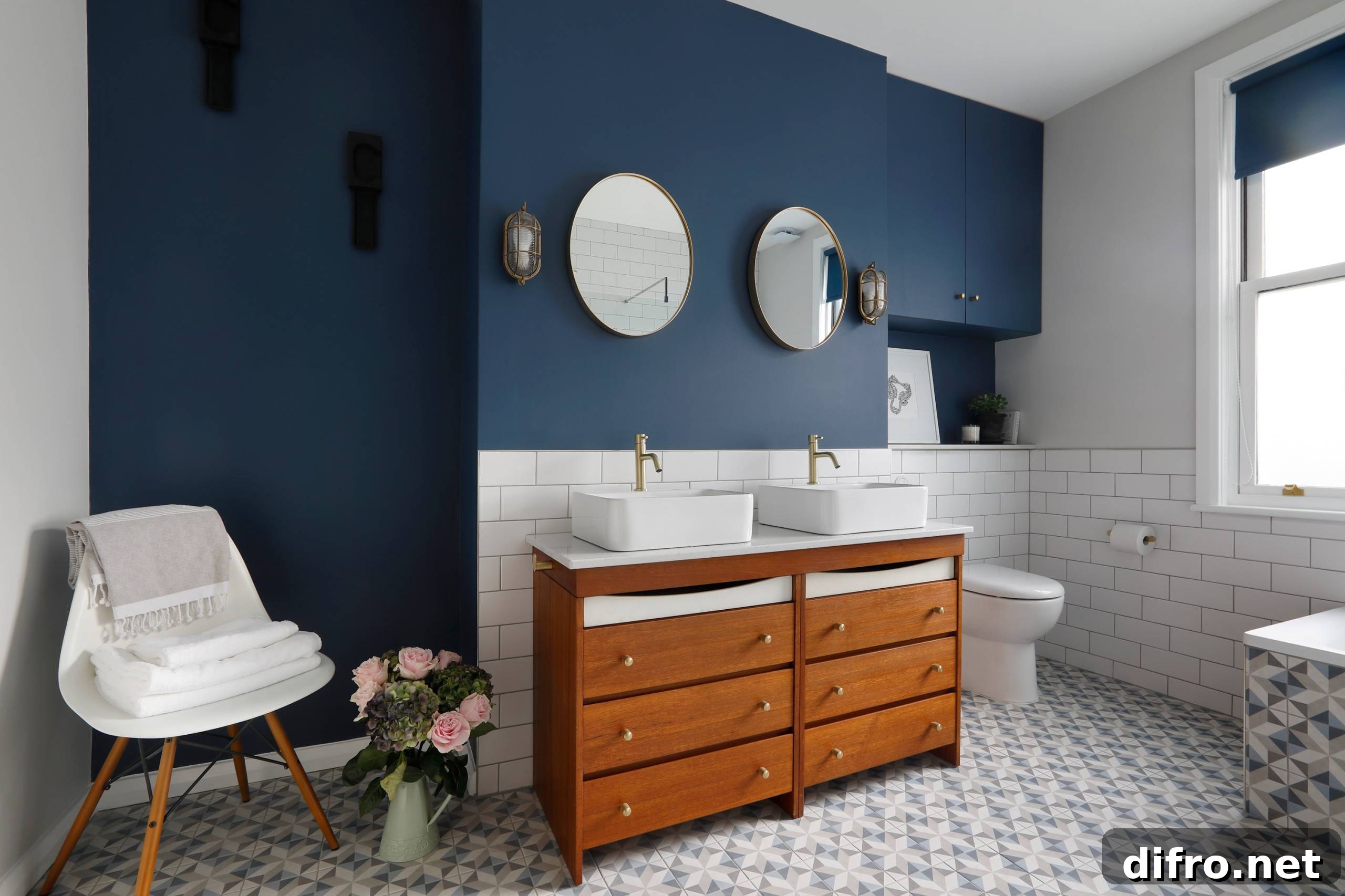 Antique vanity repurposed