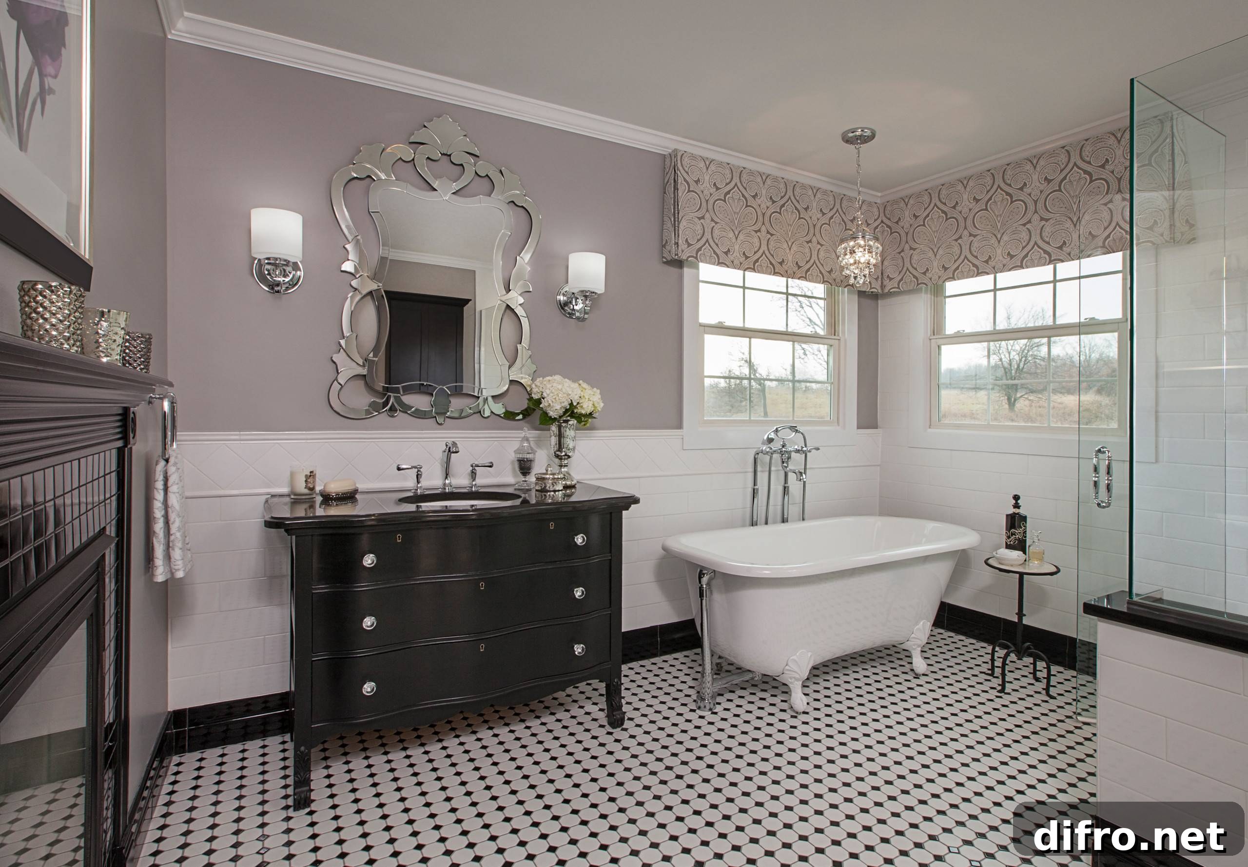 Antique in modern space