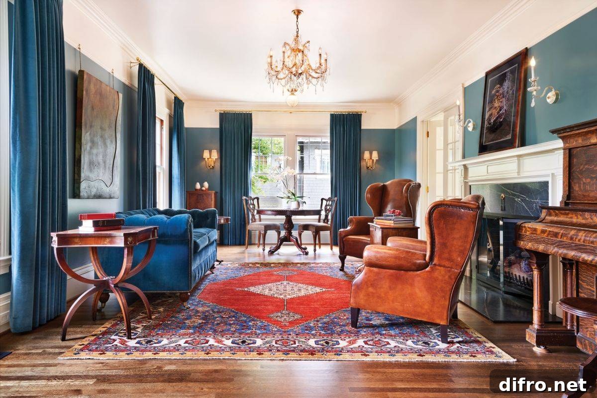 Reupholstered furniture pieces are back in style