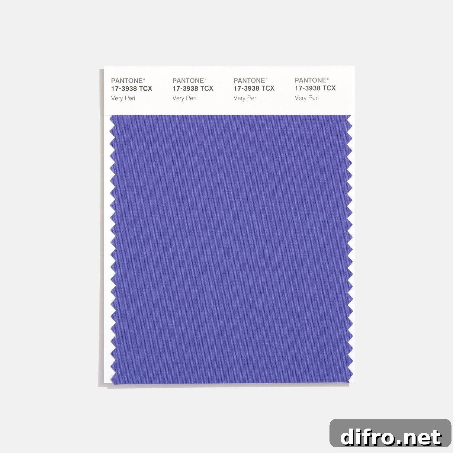 Very Peri Pantone color of the year 2022.