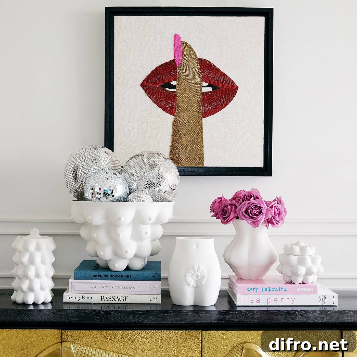 Hush beaded wall art