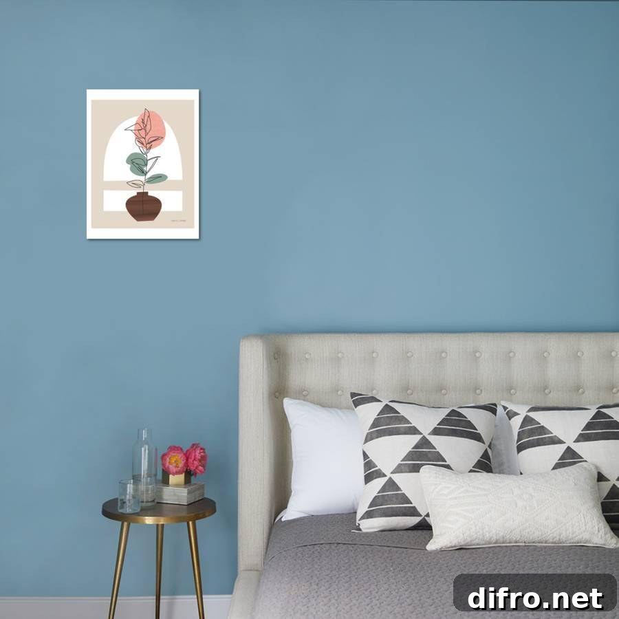 Muted botanical print