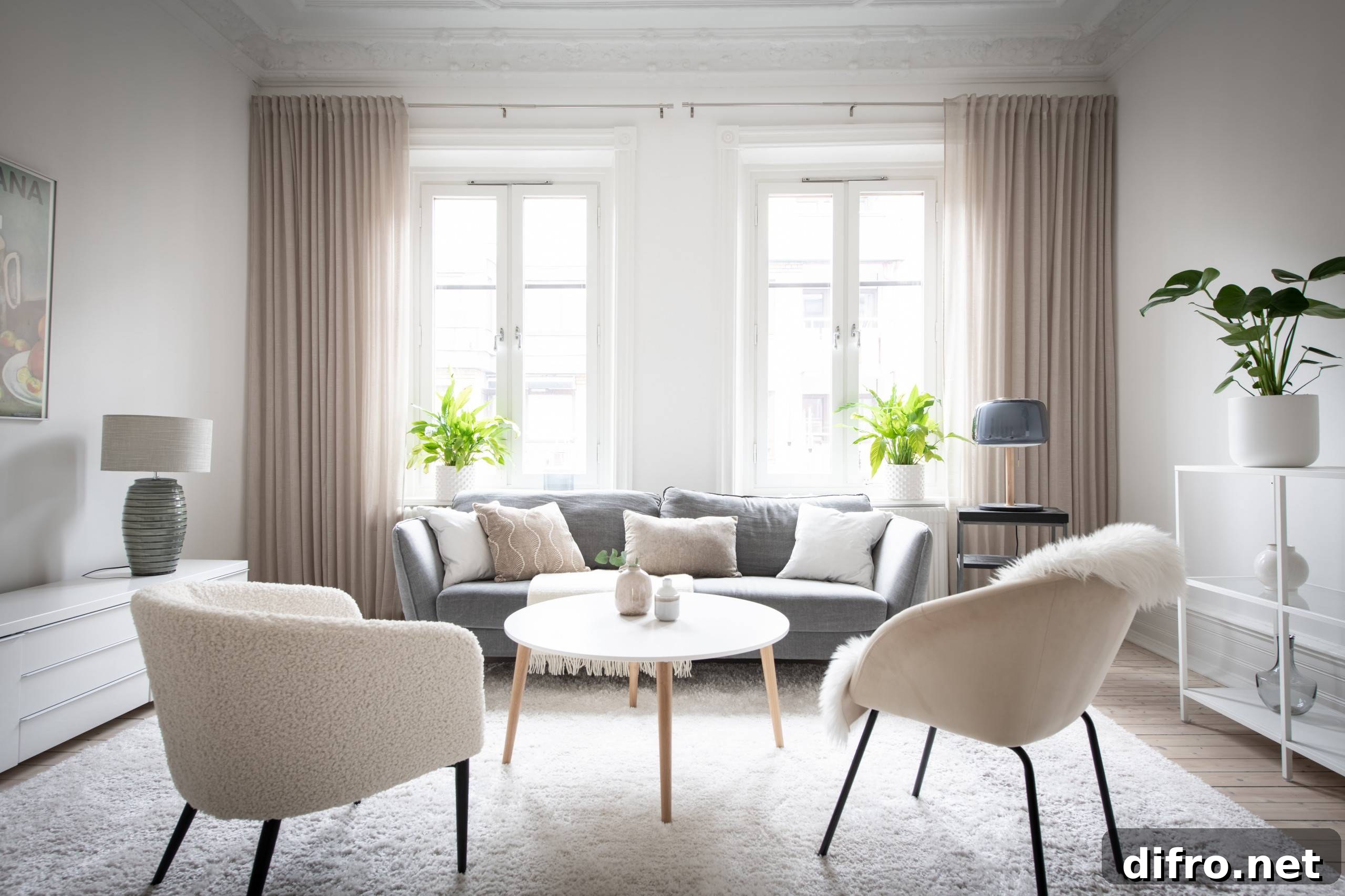 Curated mix of neutrals