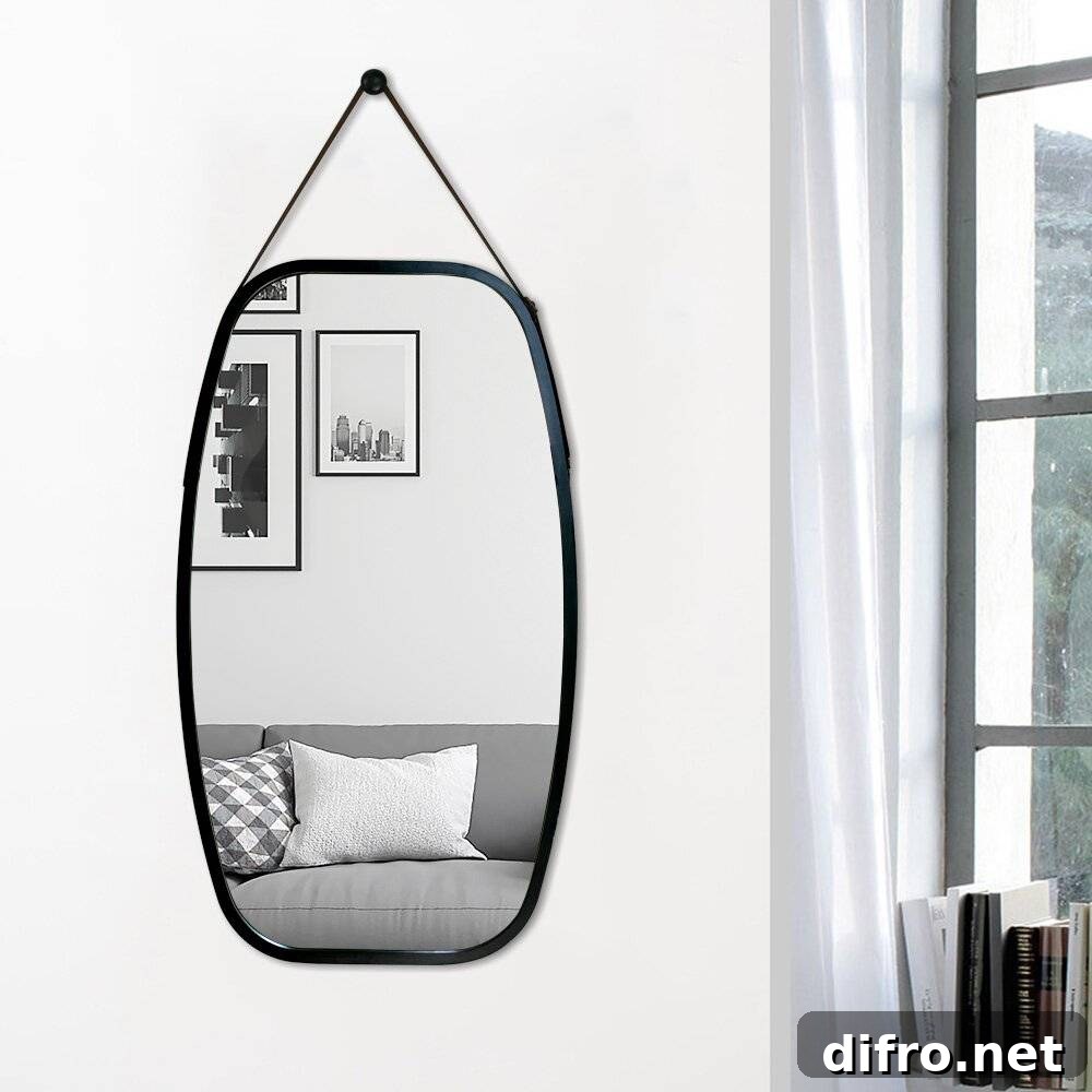 Venetian wall mirror