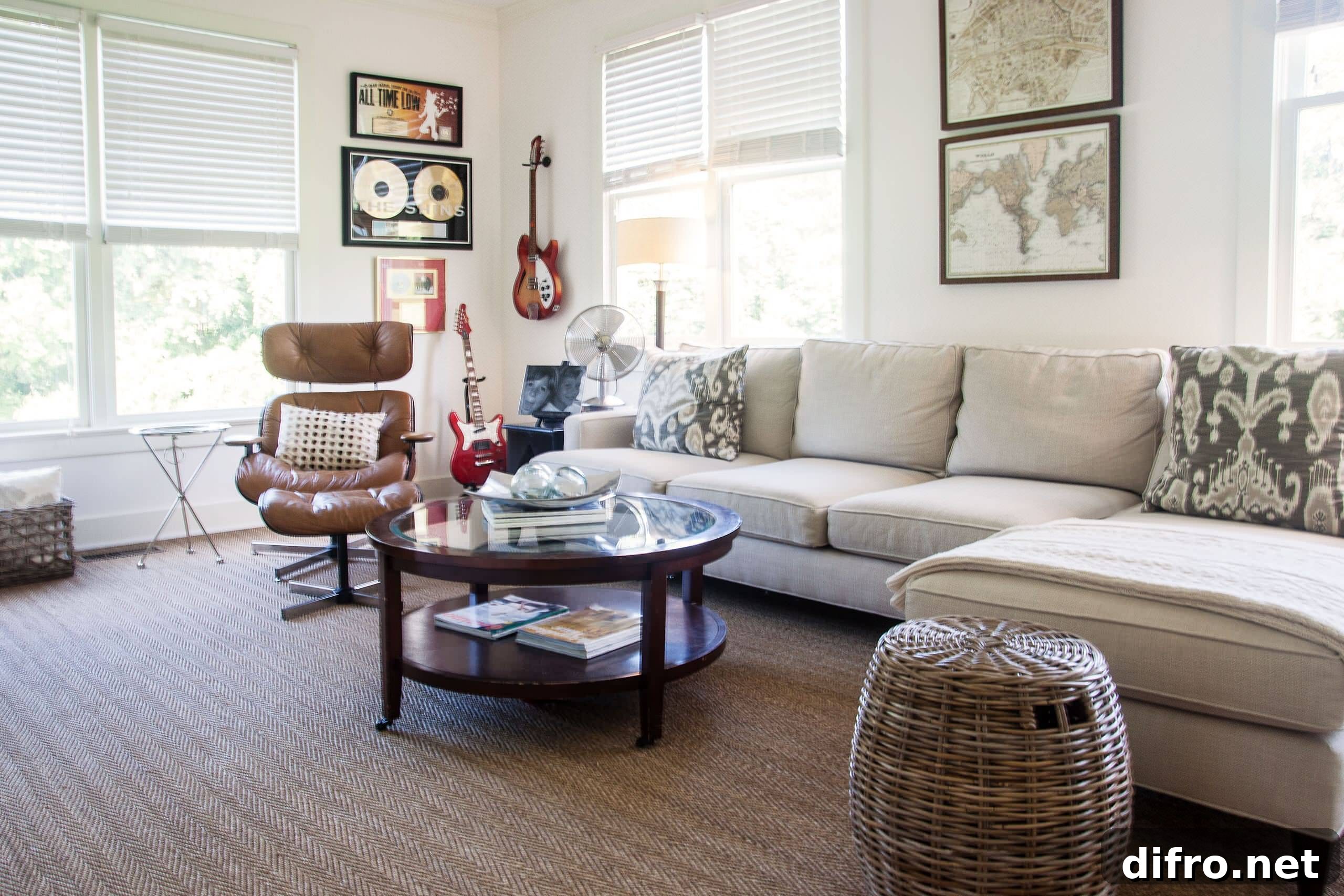 Combination of modern and country elements