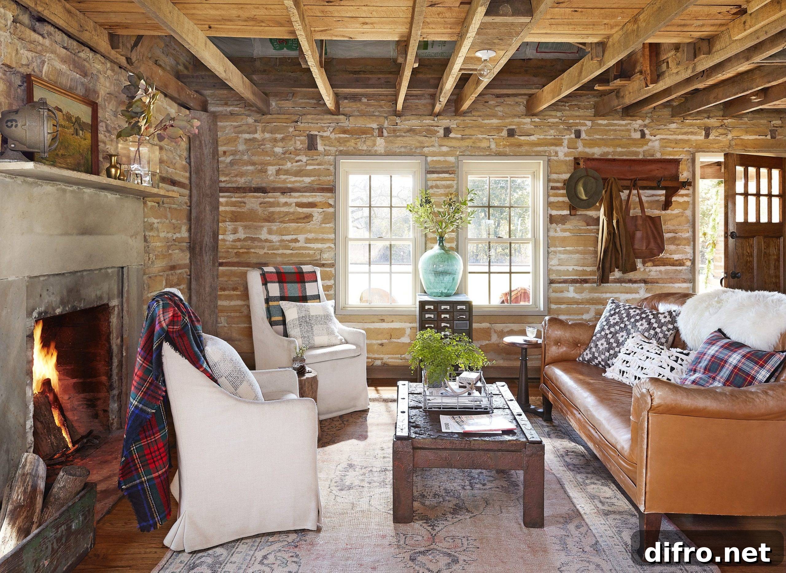 Curated mix of natural textures