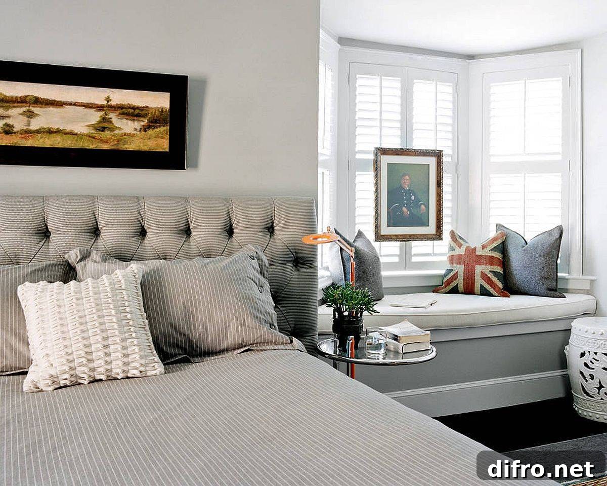 Bedroom Window Seat Ideas for a Relaxing Reading Nook 2 Cozy small bedroom window seat with cushions