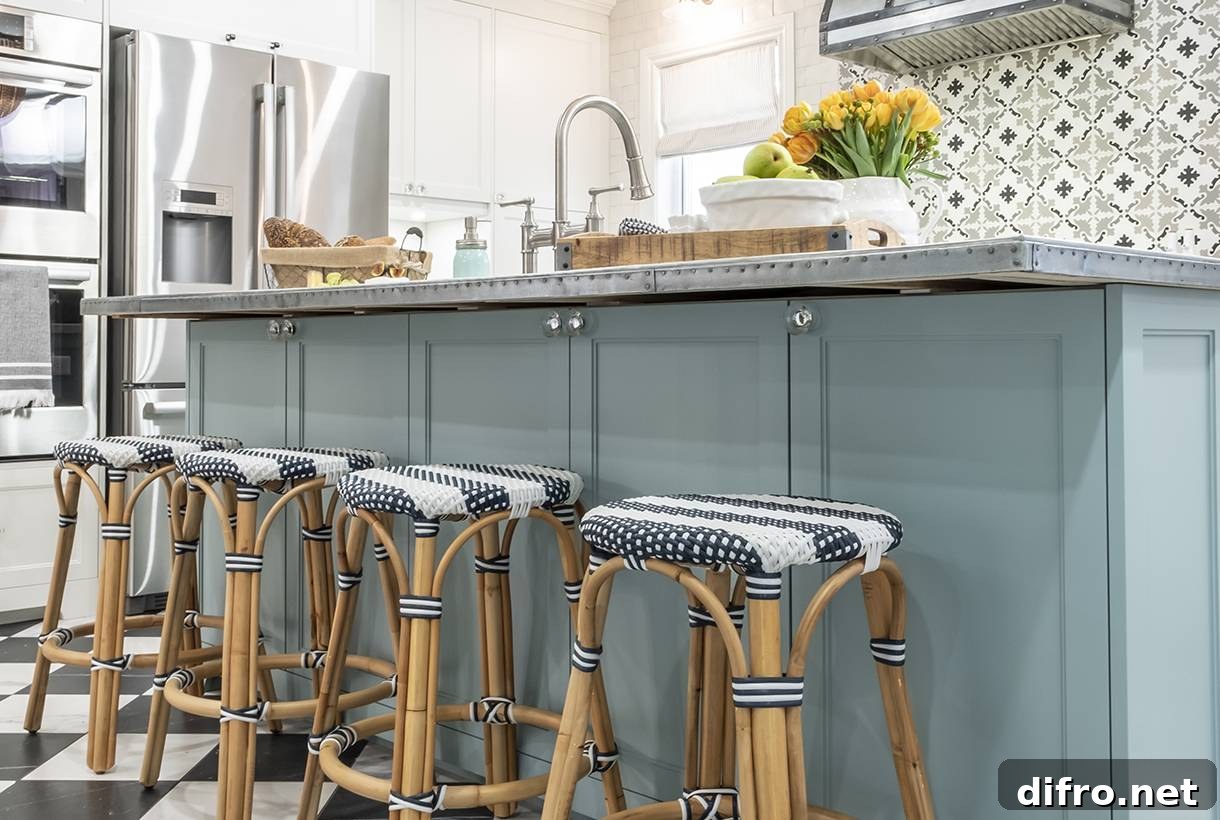 Distinctive bar chairs for charm