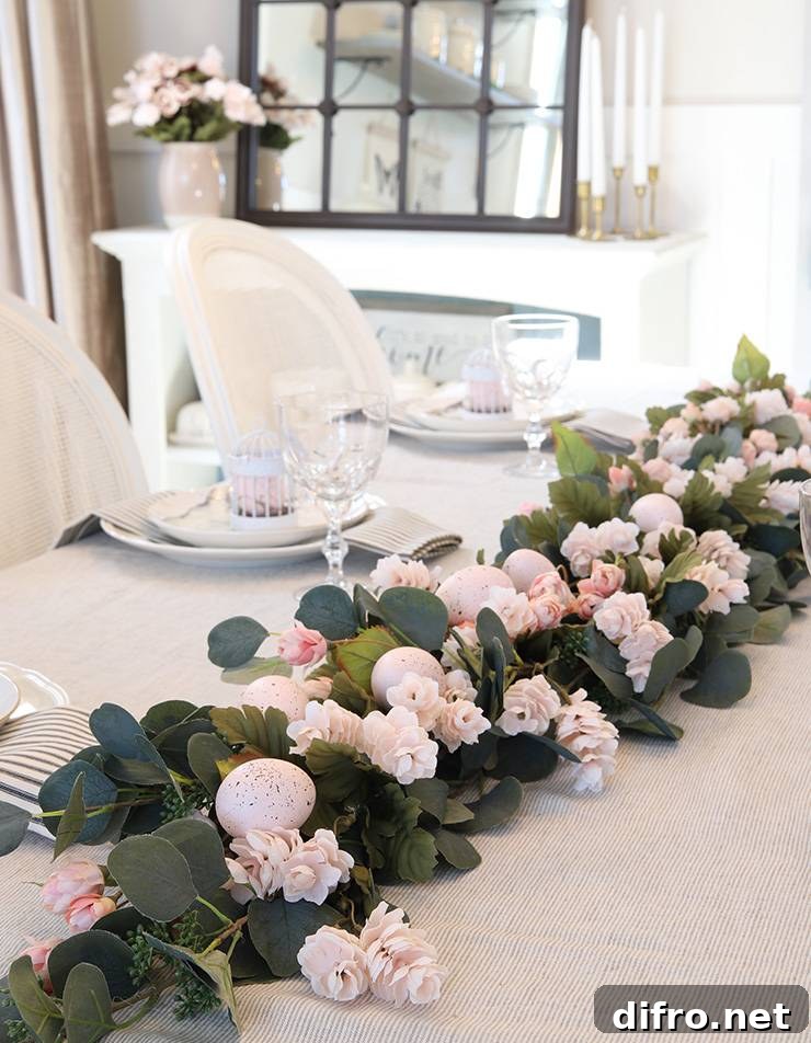 Charming table centerpiece