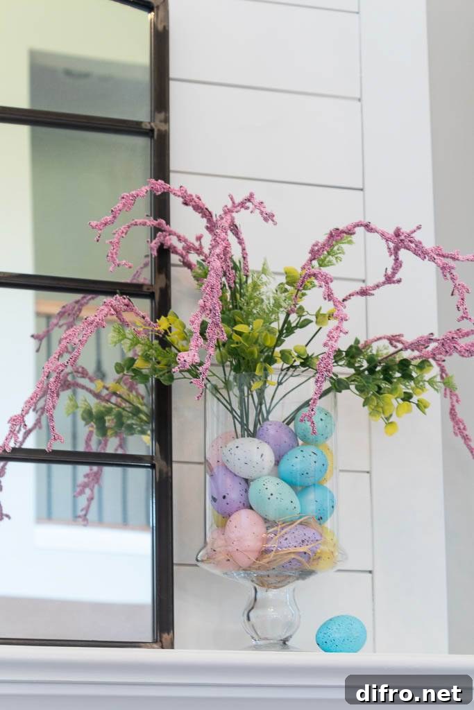Adorable Easter egg arrangement