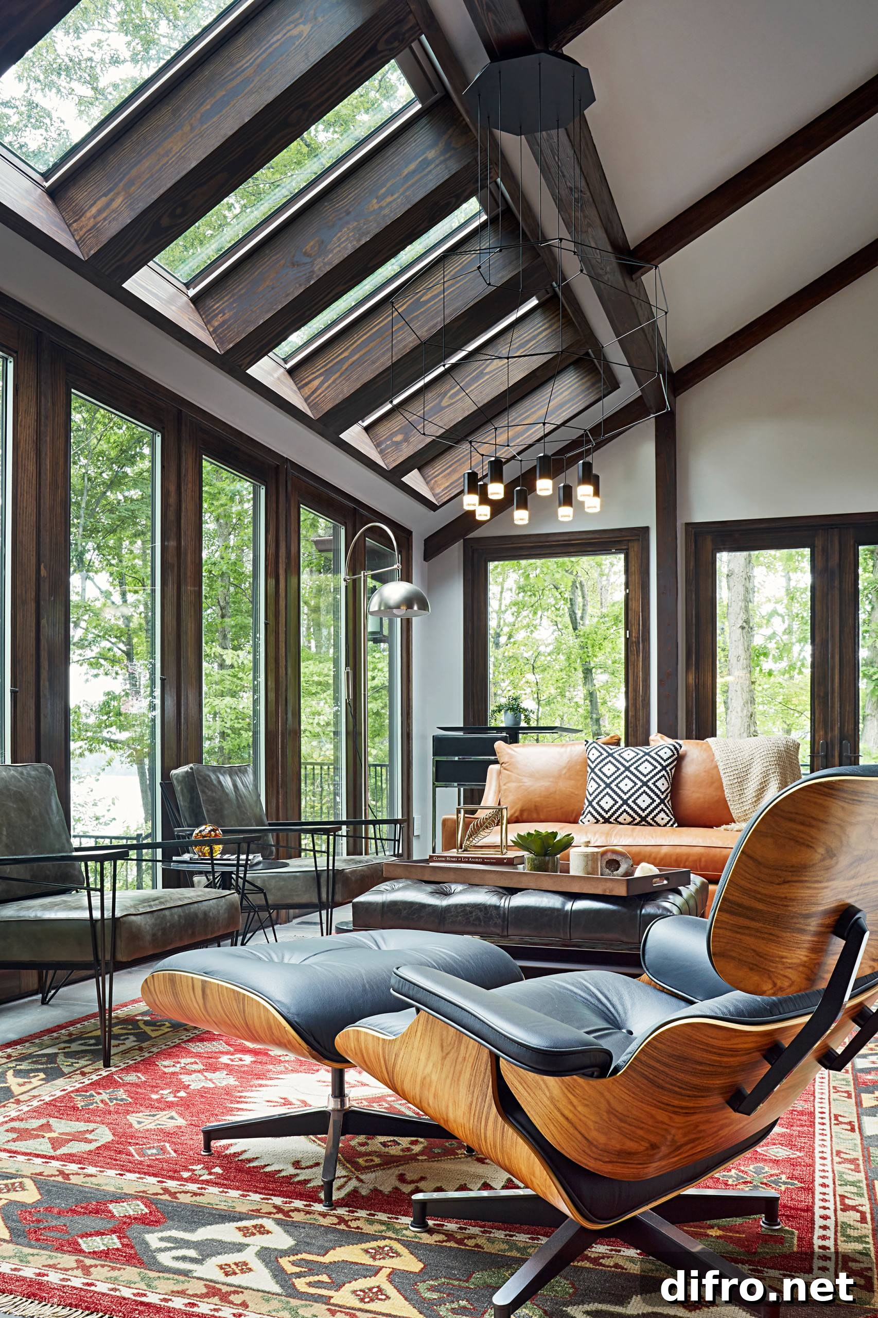 Contemporary sunroom design