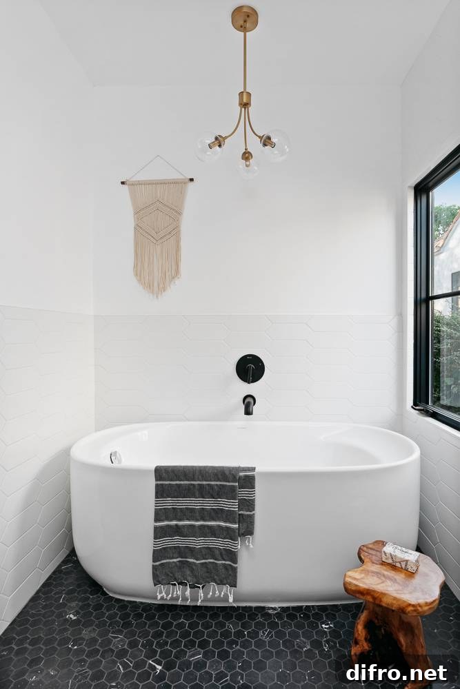 Dark hexagon tiles