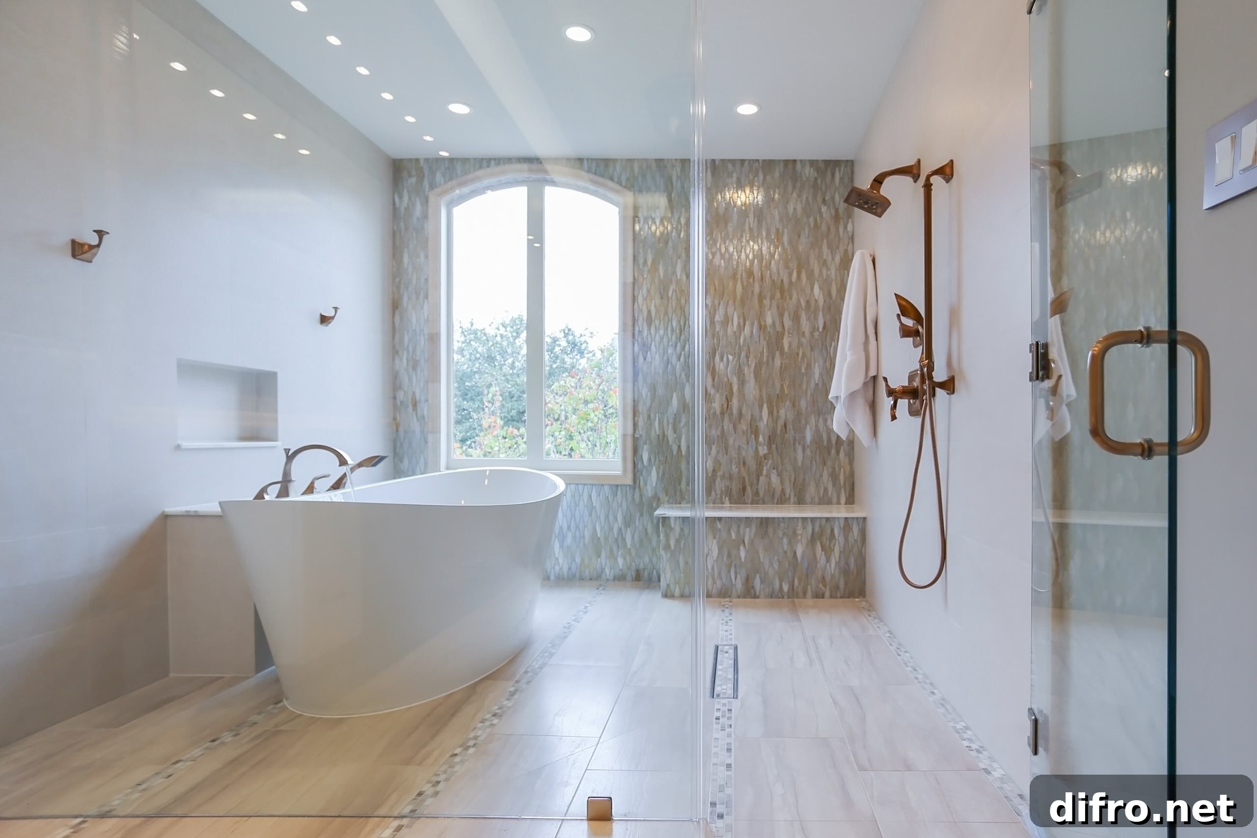 Freestanding bathtub