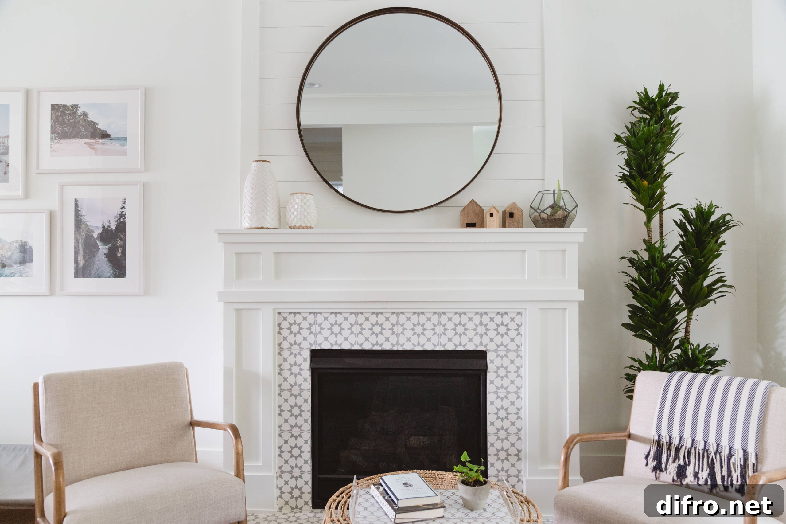 Staged living area