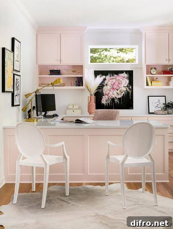 pink white black home office chairs desk computer