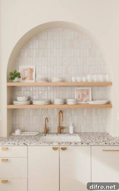 terrazzo kitchen