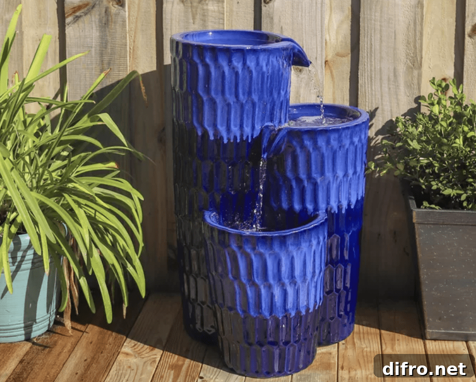Ceramic fountain