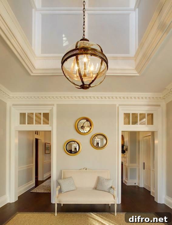 old white trim in victorian home