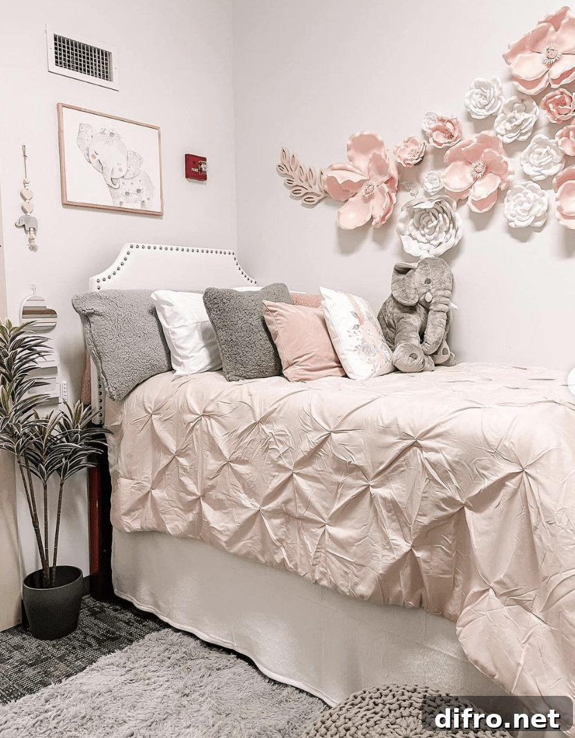 cozy bedding dorm room