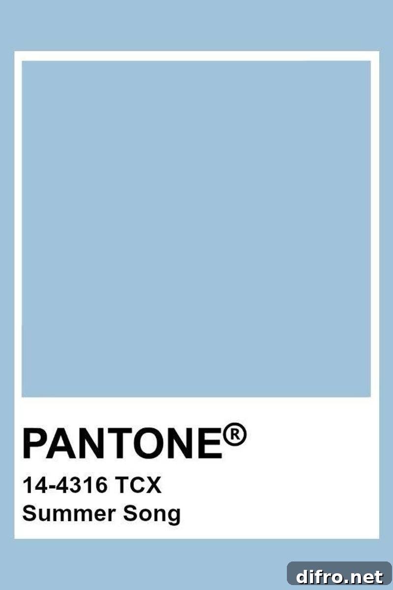 Pantone Summer Song