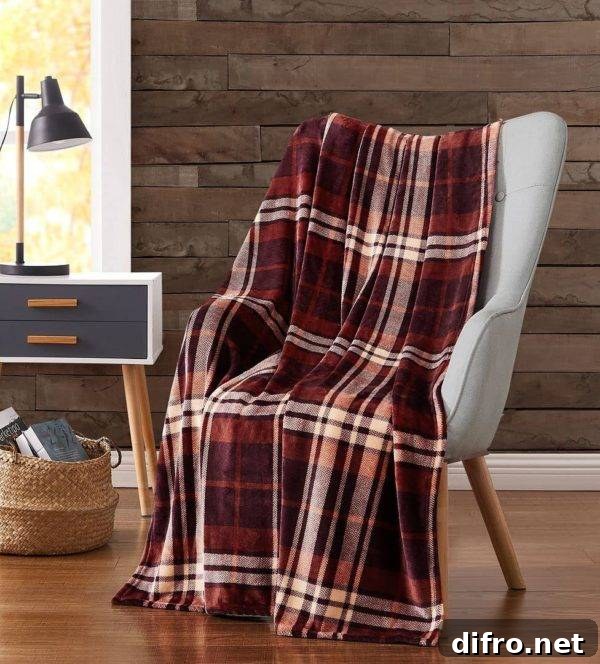 Cozy nook with chair and basket