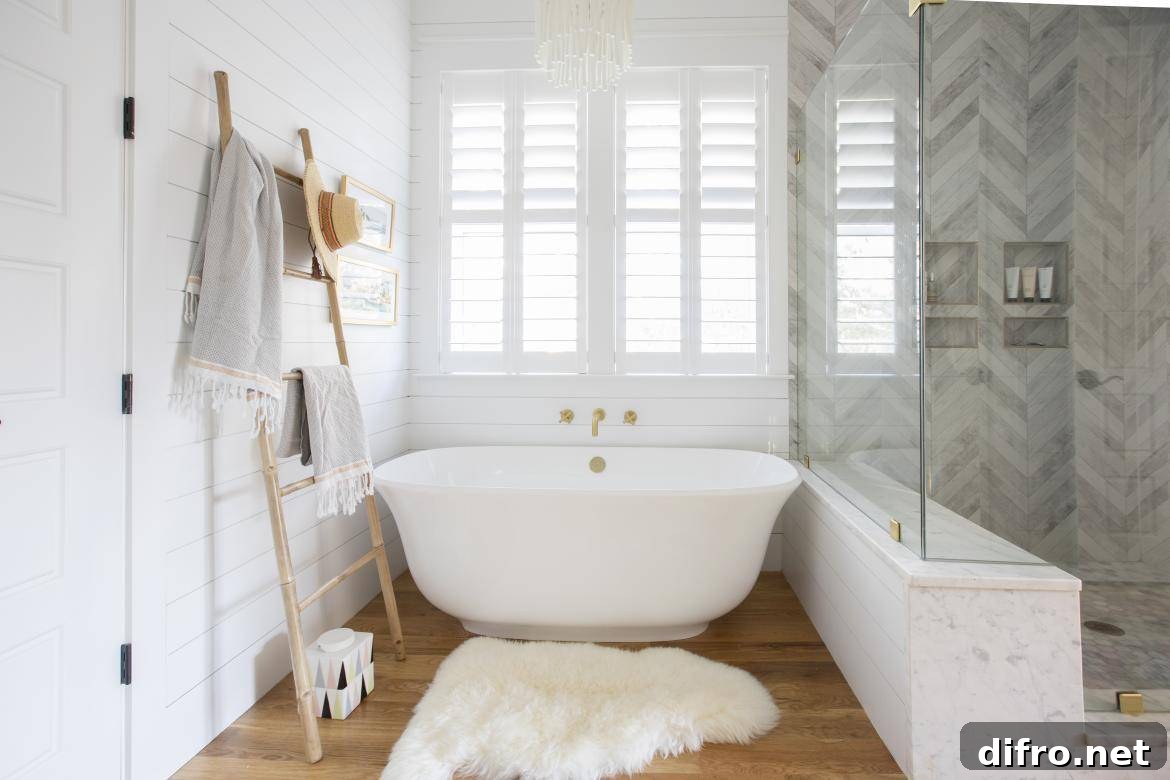 Modern bathroom