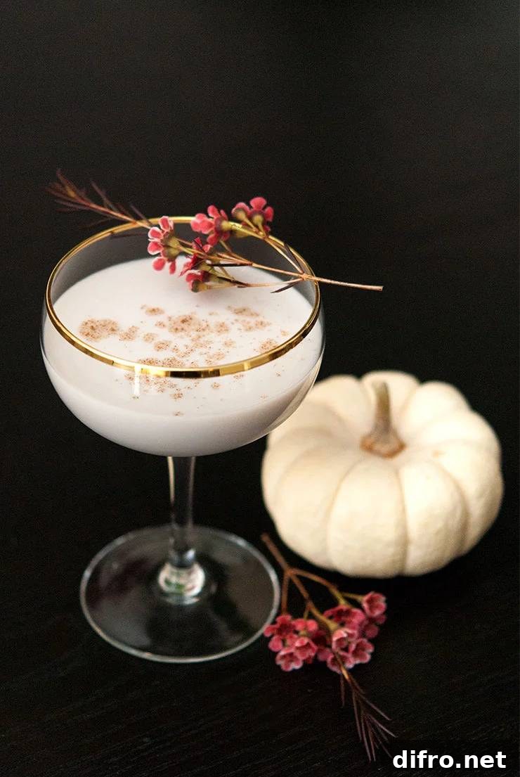 White Pumpkin Cocktail