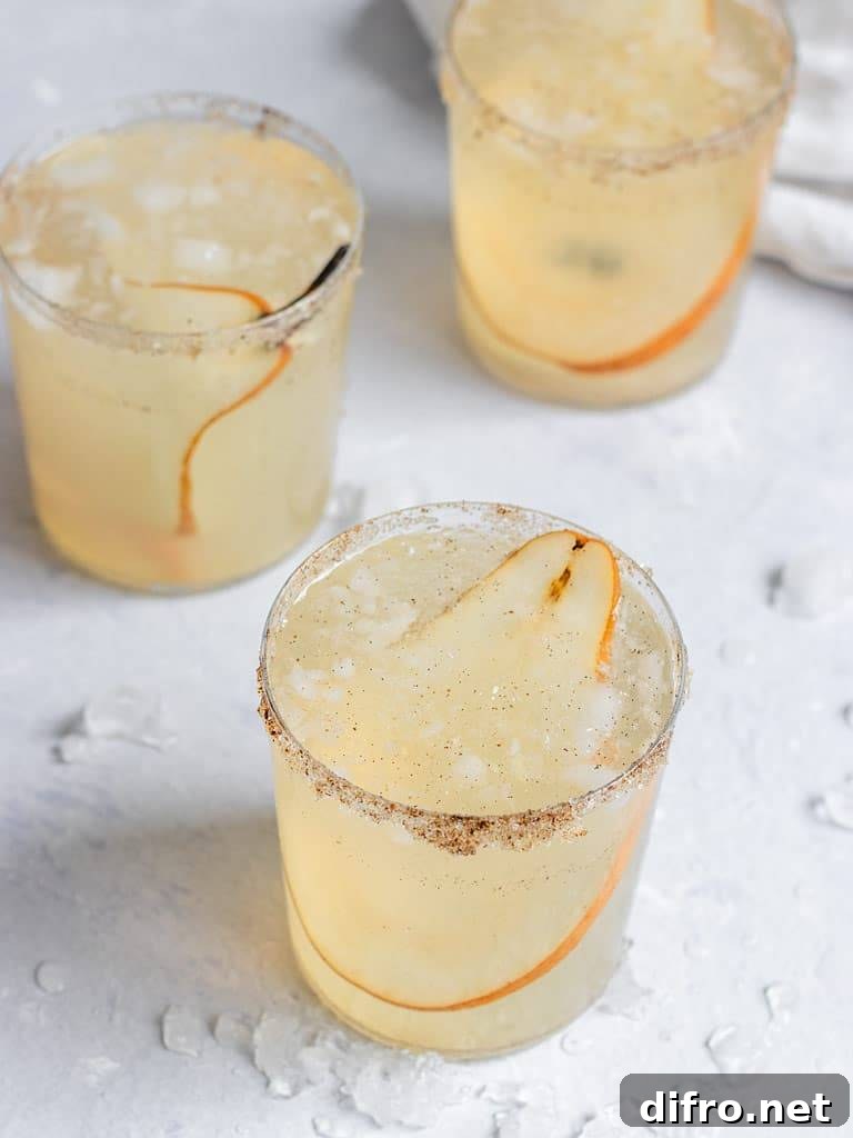 Pear Vanilla Fizz