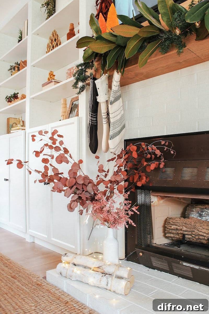 Rhiannon Lawson cozy boho winter living room