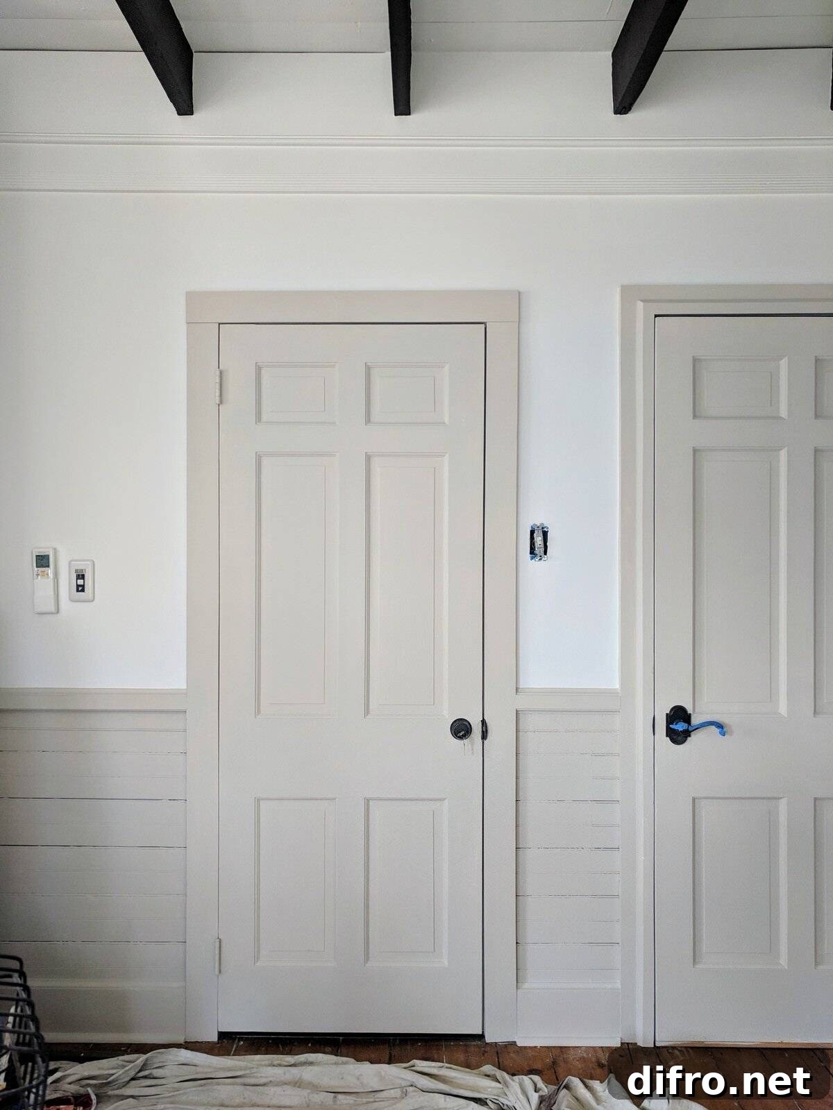 beige trim