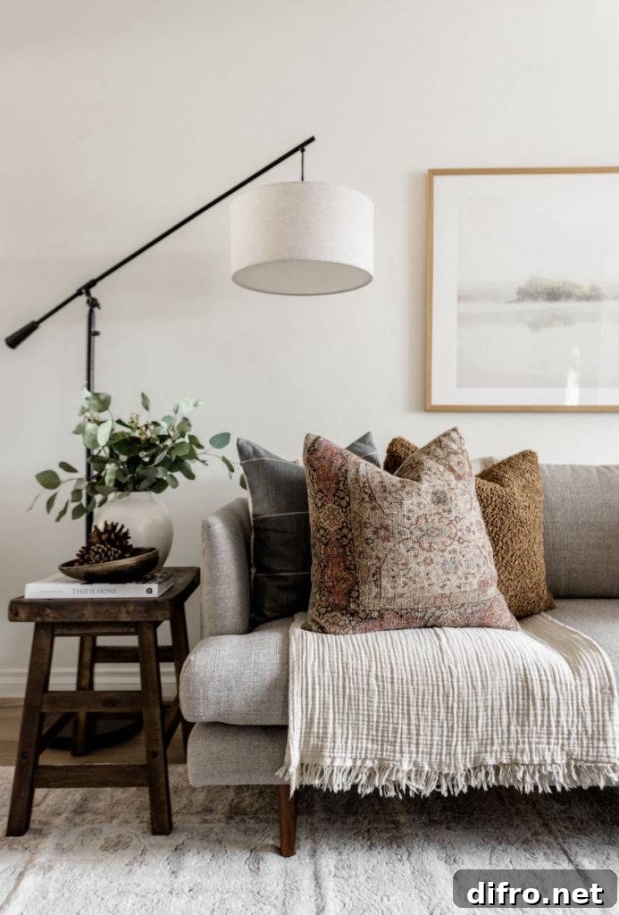 gray sofa