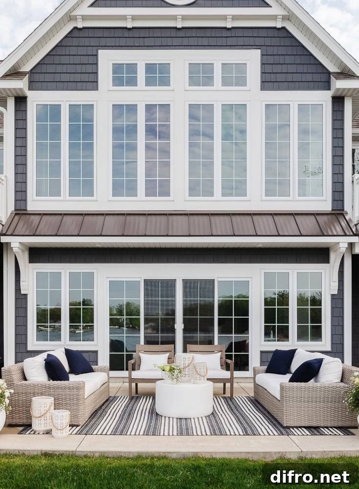 outdoor living space