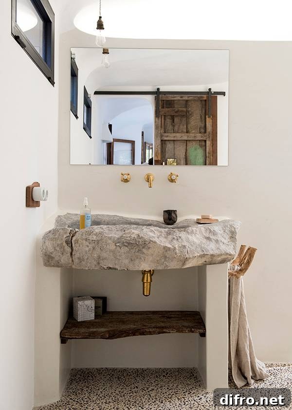 embrace imperfection rustic chic interior