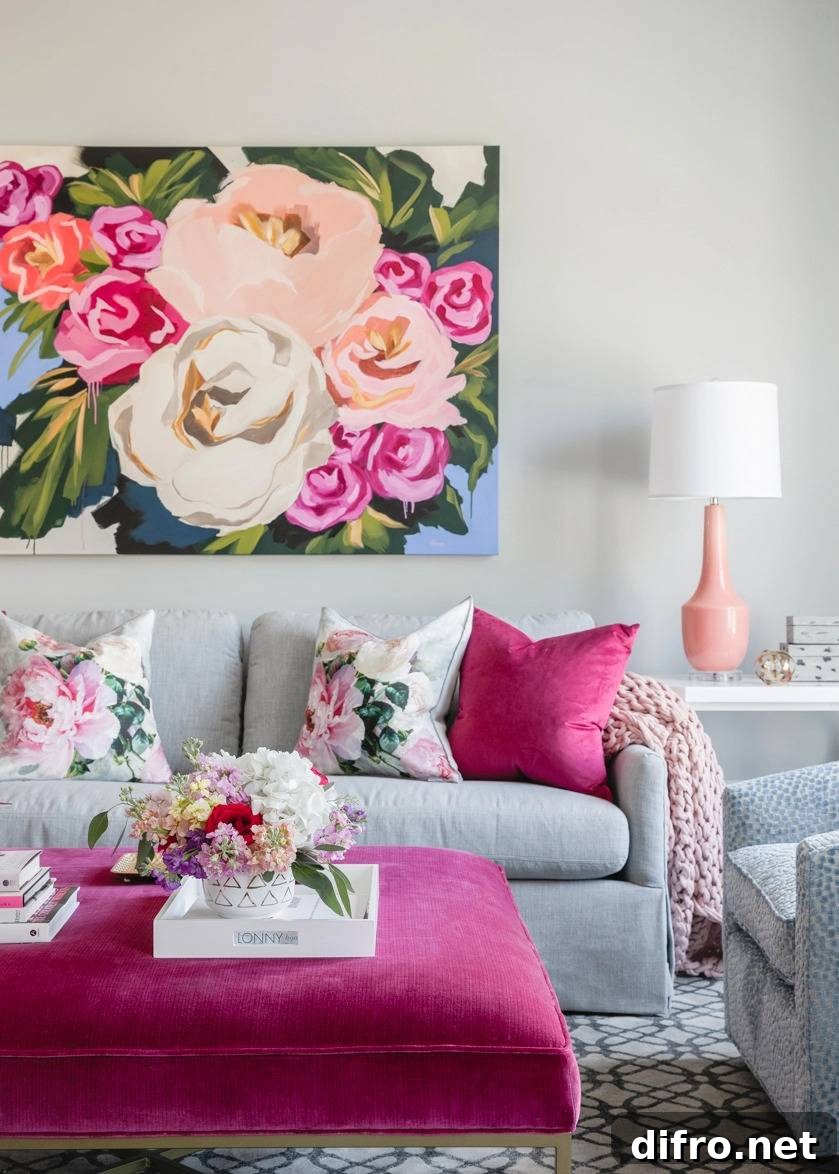 floral artwork