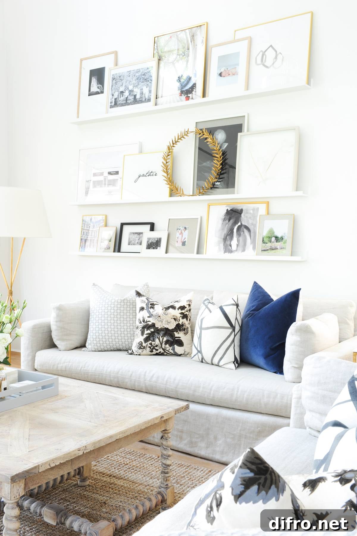 gallery wall