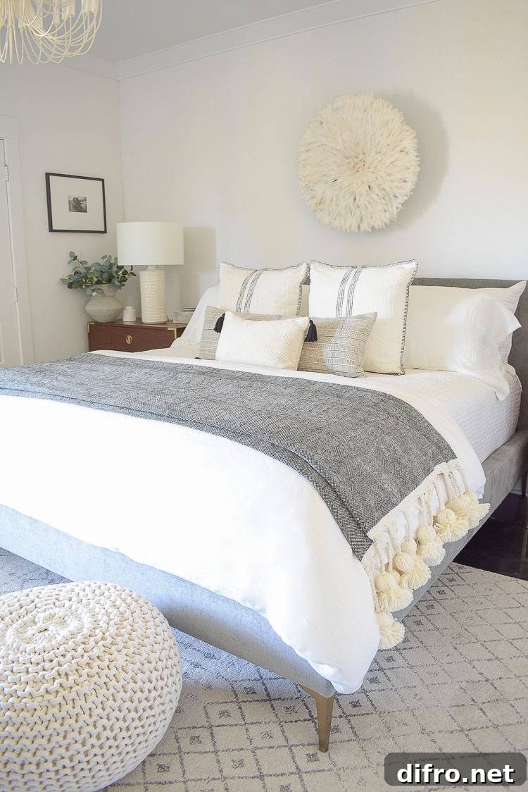 Layered bedding with throws