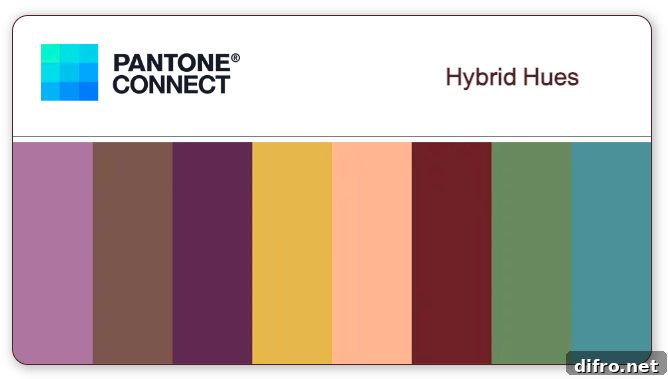 Color palette for Peach Fuzz 13-1023