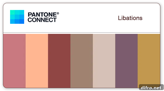 Color palette for Peach Fuzz 13-1023