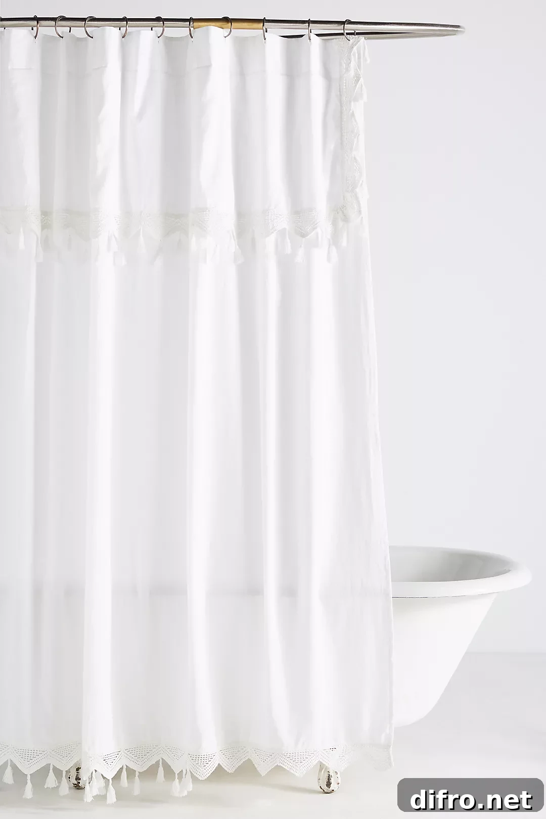 shower curtain white product photo anthropologie