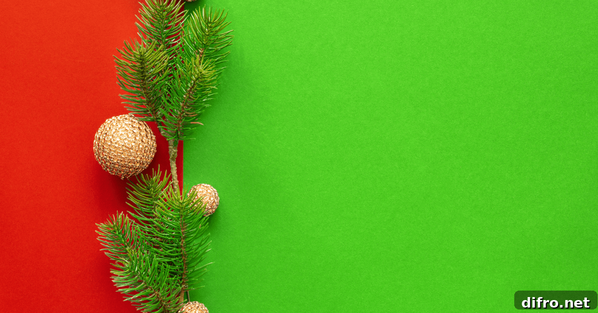 Red and green color background.