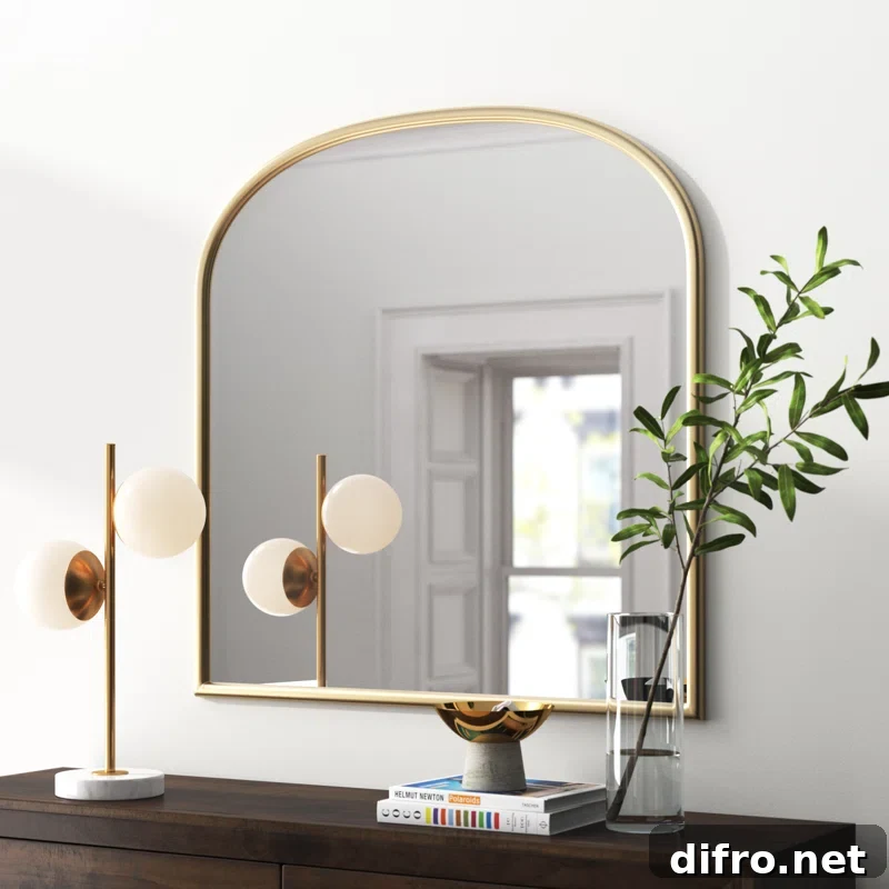 bathroom vanity mirror