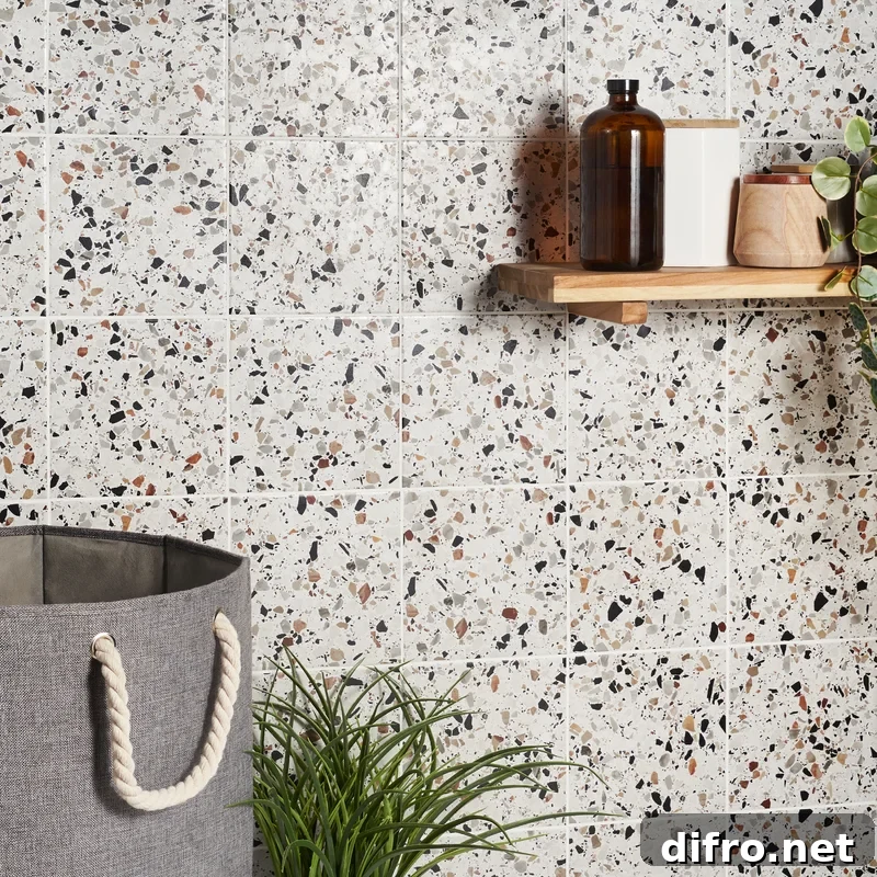 terrazzo wall